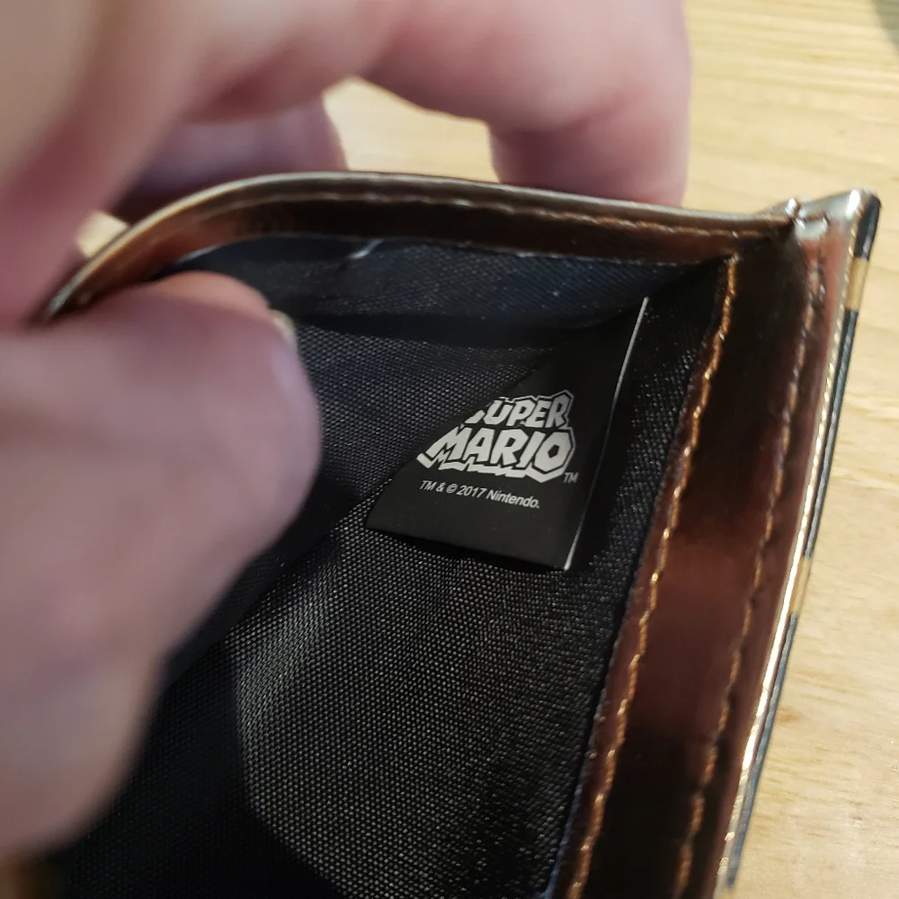 Mario bros wallet